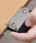Edge Banding Trimmer Upgrade Mini Cutter in use trimming wood edge with tough stainless blade.