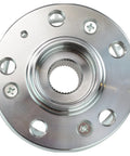 Front view of Front Wheel Hub Assembly Pair For Volkswagen 1998 Through 2010 Beetle Golf Jetta And TT Quattro Driver And Passenger Side Hubs Drop In Replacement Replaces 1J0407613G 930 800