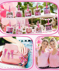 Breast Cancer Awareness Duck Cheer Pins Kit for Volleyball Squad and Team Spirit Crafting Includes 60 Rose Red Wooden Clothespins 60 Rose Red Mini Ducks 60 Pink Ribbon Charms 60 Ribbon Bows Five Bags of Letter Beads Fight and a Glue Tube. Pink ribbon photo display and team pins
