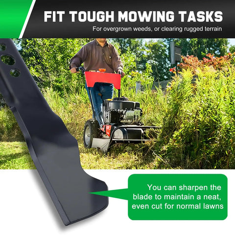 20 Inch Mower Blade Replacement Beefed Up For Hyper Tough Murray Push Mower Fits MNA152505 And MNA152701 Oval Center Hole