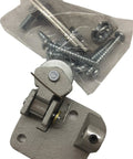 Dual Brake Pedal Set for Instructors and Students, Passenger Side Brake for Drivers Ed Training with aluminum fittings and screws