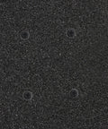 Skateboard Hardware Kit 1 1/8 Inch Phillips Nuts And Bolts 8 Piece Set Black For Trucks And Decks visible in grip tape