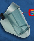 Arc Flash Face Shield Kit With 12 Cal Rating For Electrical PPE Includes Hard Cap And Adapter Options TCG Series ANSI ISEA 125
