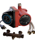 Quiet Hot Water Recirculator Pump Flows Smooth Water Toward Faucets With Zero Hassle, featuring timer and attachment fittings.