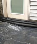 Water Activated Flood Barrier Kit, 5ft Expands To 3.5 Inches In Minutes, protects doorway from flooding water