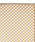 Close-up of beige PVC foam grip mat for couches, part of the Never Wobble Your Couch Cushions Again With These Super Grip Underlay Pads Keep Sofa Cushions From Sliding 24 By 24 Inch Non Slip Pad Pack Of 3 Durable PVC Foam Cushions Grip Mats set.