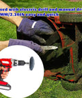 Lawn Mower Blade Sharpening Kit For Drill Use Upgraded Blade Assist Sharpener With Balancer Fits Any Power Drill.