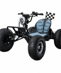 Trail Ready Electric Go Kart For Adults With 4000W Peak Power And 31 MPH Top Speed Off Road Suspension Shaft Drive All Terrain Tires