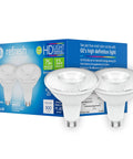 Refresh HD Daylight PAR38 LED Flood Light Bulbs 16W Dimmable 1300 Lumens Totally Bright 2 Pack 120W Equiv Energy Efficient Flood Lighting