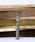 Extra Long Four Inch Spiral Downcut Router Bit Pro Grade With Half Inch Shank And Half Inch Cutting Diameter Solid Carbide CNC End Mill