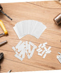Vertical Blind Repair Kit 1 Set With Replacement Stems And Gears White For Smooth Operation No Hassle Easy Install Quick Fix displayed