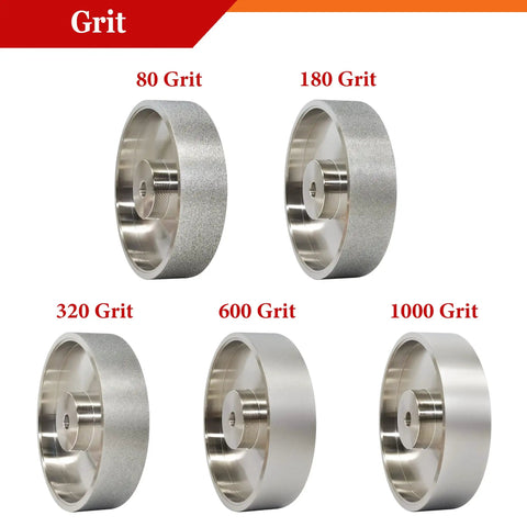 CBN Grinding Wheel 6 Inch Diameter, 1.5 Inch Wide With 1/2 Inch Arbor, Diamond Coated Wheel For Sharpening High Speed Steel Tools, Grit 1000, Fits Most Bench Grinders, Premium Build For Fast, Clean, Precise Sharpening