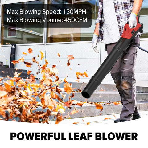 Weed Wacker And Leaf Blower Combo No Battery Included Compatible With 18V Battery Systems for efficient leaf cleanup
