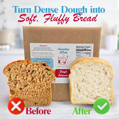 Dough Conditioner For Bread Baking 25 Lb Pack Boosts Rise Texture And Fluff Keeps Loaves Fresher Longer Ideal For Whole Wheat