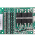 Slick Smart 13S 48V 30A Lithium Ion Bms Protection Board With Balanced Wire Ntc Sensor, top view of circuit board.
