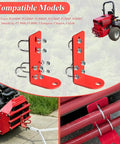 Heavy Duty 3/4 Inch Trailer Hitch Kit With Latch, U-Bolt, Nuts, Washers And R Clip For Zero Turn Lawn Mowers And Lawn Carts