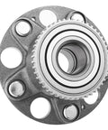 Front view of Rear Wheel Bearing Hub Assembly Pair With ABS For Acura TL 2004-2008 And Honda Accord 2003-2007 Gas Models Not Hybrid