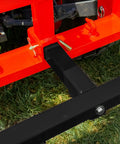 Trailer Hitch Trash Can Hauler For Curbside Cleanup, Tractor Trash Can Mover That Fits 2 Inch Receivers, Easy Garbage Bin Hauler