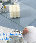 Heavy Duty Adhesive Non Slip Bumper Dots For Glass Tables And Cabinets Provide Dang Good Grip While Keeping Furniture Straight Up Safe From Daily Scratches And Slipping Hazards on glass surface.