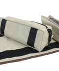 Large Tool Pouches Roll Up Pouch Bag With Zipper, Adjustable Strap, and 4 Removable Small Pouches in durable 600D Oxford