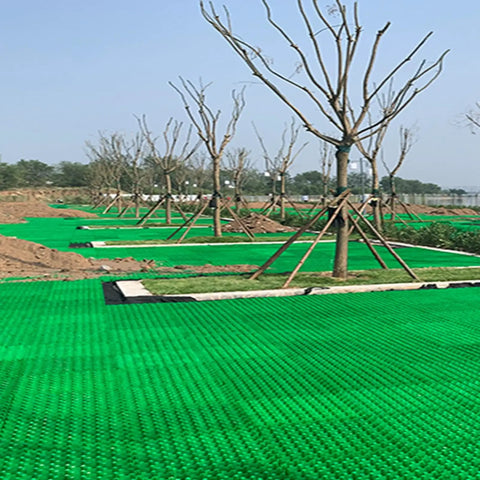 Heavy Duty Ground Reinforcement Grid Mat For Patios, Driveways, And Landscaping Boosts Stability And Drainage, Easy Install outdoors