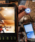 Triple Lens Endoscope For Auto And Home Repairs Engine Drain Inspection HD Waterproof Camera With IP67 Rating Great For Plumbing HVAC And DIY Diagnostics Pro Grade Sewer And Drain Inspection Tool handheld 5-inch IPS display