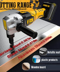 Beast Of A Cordless Metal Nibbler With Brushless Motor For 20V Max Battery 16 Gauge Metal Cutting Stainless Steel And Aluminum