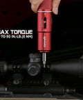 Versatile Manual Wrench And Screwdriver Set For Firearms And Bikes 28 Piece Tool Kit with 27 Bits Torx Hex on firearm
