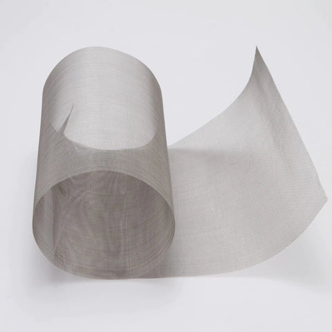 Fine Weave Stainless Steel Wire Mesh Roll 13 By 40 Inch 30 Mesh Food Grade 304 Stainless Steel Air Vent Screen