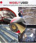 Heavy Duty 590 Mil Sound Deadening Foam Roll 125 X 40 Inches Closed Cell Noise Barrier Ditches Road Rattle used for car hood insulation.
