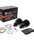 Front CV Axle Boot Kit For Polaris RZR 800 And Ranger 400 Crew 570 And Ranger 500 Beefed Up Heavy Duty OEM Compatible With 2203440 2203438 3236003
