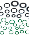O Ring And Gasket Air Conditioning System Seal Kit 26738 For Auto A C Repairs DIY Friendly Pro Grade Durable Green O Ring Set