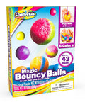 DIY Magic Bouncy Ball Kit For Kids STEM Science Toys Set with multicolor balls and packaging details