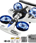 Totally 2 In 1 Remote Control RC Plane And Car That Lets You Ride And Fly Foam Indoor Outdoor Racer with accessories and remote