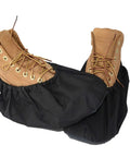 Two Pairs Non Slip Waterproof Reusable Shoe Covers For Contractors And Carpet Floor Protection, Machine Washable, covering boots