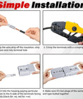 Four Pack 50 Amp Battery Quick Connectors For Anderson Style Connectors Heavy Duty 6 To 12 Gauge Wire Patches For 12V 24V Or 36V Systems No Fuss Plug And Play Install, simple installation steps