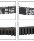 Starter Generator And Drive Belt Kit For Yamaha Gas Golf Carts close-up showing belt texture and model code J38-81173-00.