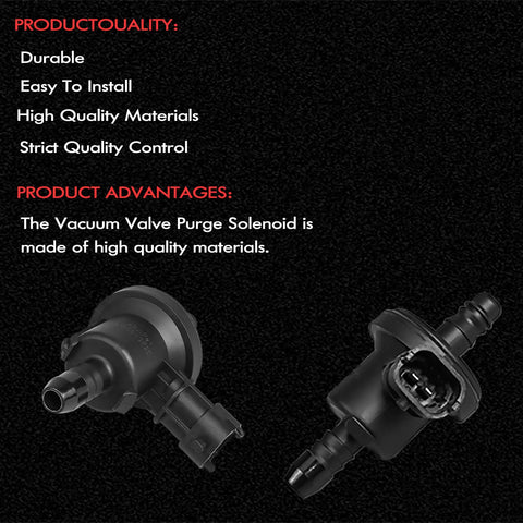 Direct OEM Replacement Vapor Canister Purge Valve 0280142500 Fits Ford Fiesta 1.6L durable material easy install