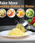 Large 15oz Potato Ricer And Stainless Steel Masher For Smooth Fluffy Mash Potatoes Quick Press No Fuss Mash Kitchen Gadget