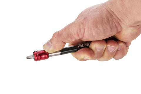 6 Inch Drill Extension Bit Holder With Quick Release For One Quarter Inch Drive Bits Magnetic Retention And Easy Bit Swaps Like A Breeze Built From Chrome Vanadium Steel For Heavy Duty Jobs