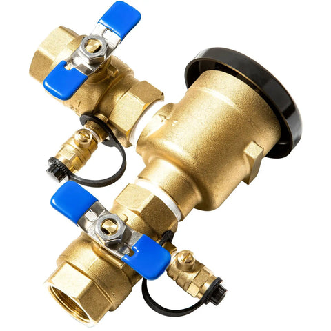 One Inch Solid Brass Backflow Preventer Valve For Lawn Irrigation And Garden Sprinklers Built To Last Vacuum Breaker Assembly Up To 400 PSI