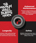 Close-up of a Harley Wheel Bearing Seal Kit Replacement 25-1001 showcasing premium design and performance benefits.