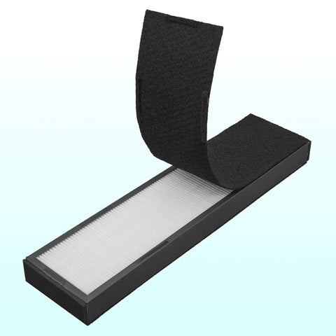 FLT5000 Filter C True HEPA Replacement Filter for GermGuardian Air Purifiers showcasing filter layers and charcoal cover