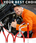 Mechanic with 5 Piece Electrical Disconnect Pliers Kit With Gloves For Quick Release Auto Connector Tool shown with car engine