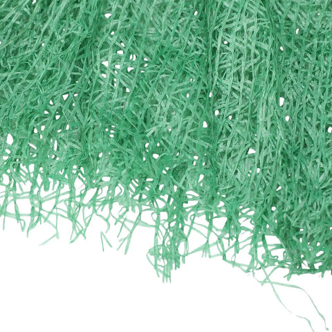 Close-up of green Sunblock Shade Cloth For Outdoor Spaces 8x10m, Breathable PP Material, Dust Control Net texture