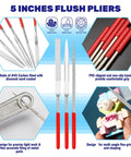 23 Piece Hobby Model Building Tools Kit For Gundam Builders with carbon steel files and non-slip handles for precise work.