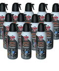 12-pack of Professional Electronics Compressed Air Duster 12 Oz Pack With Extension Straw Bitterant To Stop Inhalant Abuse Ozone Safe