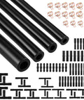 Get Your Ride Running Smooth With This Badass 84 Pcs Vacuum Lines Kit Featuring Durable Silicone Hoses And Perfect Connectors For Any Engine Repair Job You Might Face Today. 84-piece silicone vacuum hose kit, black hoses, clamps, and fittings