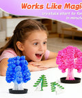 24 Pcs Growing Crystal Tree STEM Kit With Cards For Kids Fun Hands On Science Experiment Party Favors Classroom Prizes And Goodie Bags Gift Exchange For Boys And Girls, crystal trees