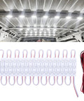 60 Led Van Interior Lighting Kit 12V Led Light Strips For Cargo Vans RVs Boats And Trailers Ceiling Work Lights Kit with 20 Modules